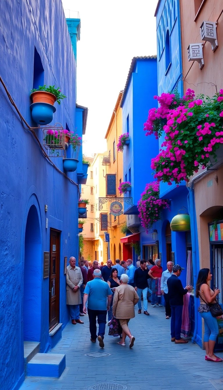 12 Hidden Gems Around the World You Must Visit Before You Die! - 6. Chefchaouen, Morocco